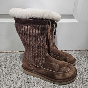 UGG Women's Brown Suede Boots
